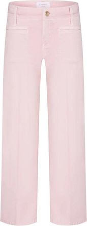 Cambio Wide Broeken - Dames - Wijde Broeken - Roze - 2XL - Broeken