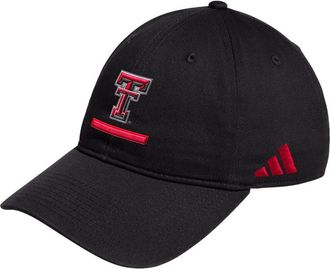 adidas Mens adidas Black Texas Tech Red Raiders Locker Room Adjustable Slouch Hat at Nordstrom, Size One Size Oz