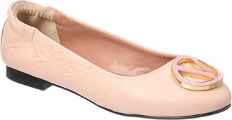 Mario Valentino Valentino By Mario Valentino Calliope Leather Flat