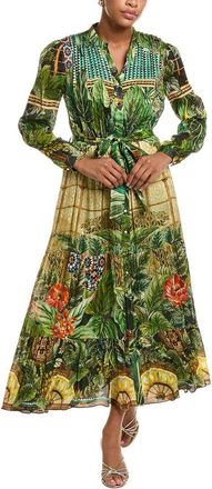 Elie Tahari The Lilou Silk-Blend Dress