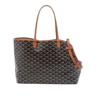 Goyard Pre-owned Chien-Gris Pet Carrier - Dames - Pre-owned - Grijs - Maat: ONE Size Leer