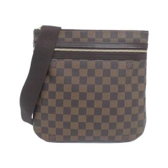 Louis Vuitton Pre-owned Pochette Bosphore Damier Schoudertas - Dames - Pre-owned - Bruin - Maat: ONE Size Taf