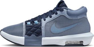 Nike Mens LeBron Witness 8 Basketball Shoes in Blue | FB2239-400