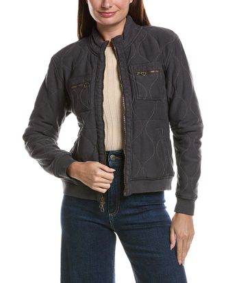 Xcvi Osment Quilted Bomber Jacket