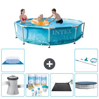 Intex Piscina Con Estructura Redonda - 305x76 Cm - 8-piezas S20367