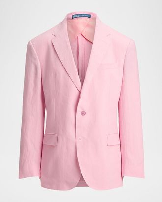 Polo Ralph Lauren Men & apos;s Classic Linen Single-Breasted Sport Coat