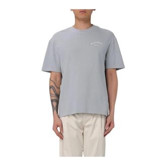 Eleventy Heren, Tops, Grijs, Maat: L Katoen