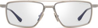 Dita Eyewear Arteka Clear Lens Rectangular Titanium Sunglasses