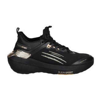 Plein Sport Stealth Runner Extra Light - unisex - Sport - Zwart - Maat: 43 EU Leer