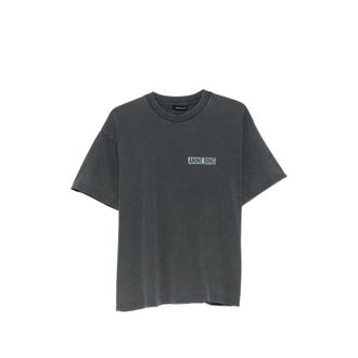Anine Bing Cade Logo-print Cotton T-shirt