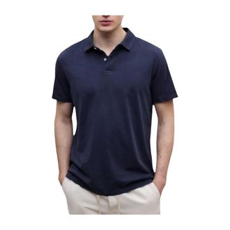 Ecoalf Polo Shirts, male, Blue, Size: XL Ted Polo