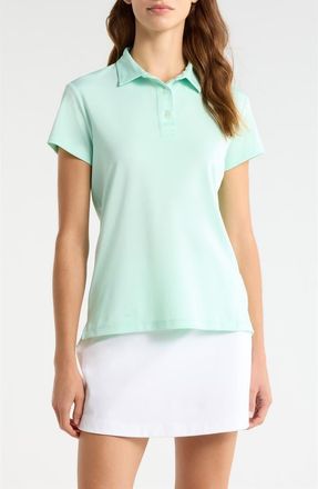 Swannies Ava Short Sleeve Performance Golf Polo in Mint at Nordstrom, Size Medium