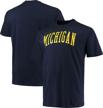 Champion Mens Champion Navy Michigan Wolverines Big & Tall Arch Team Logo T-Shirt at Nordstrom, Size Xxx-Large