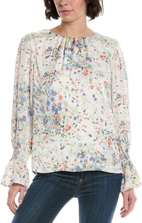 CeCe by Cynthia Steffe Cece Smocked Cuff Blouse