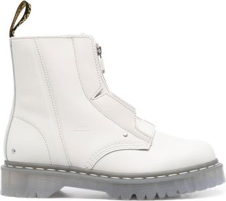 A-Cold-Wall* x Dr. Martens 1460 Bex ankle boots - unisex - Leather/Leather/PVC/Fabric - 43 - Neutrals