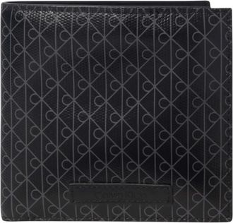 Calvin Klein Portafoglio Emblem con Portamonete - - Accessories - Uomo - Nero - ONE SIZE