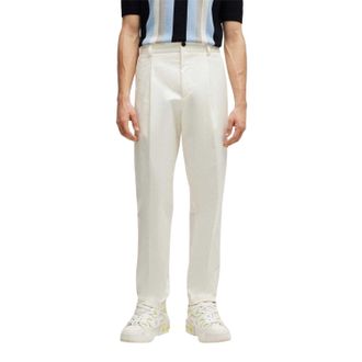 HUGO BOSS Hugo Felix-chinos voor heren (Wit)