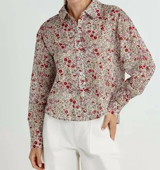 Sundays Damson Shirt In Garden