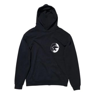 St&uuml;ssy Surfman Pig Dyed Hood - Heren - Sweatshirts & Hoodies - Zwart - Maat: L Katoen