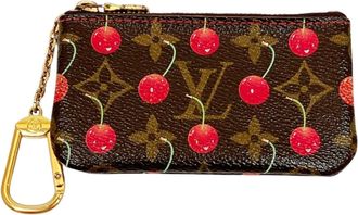 Louis Vuitton Brown Galle Monogram Cherry Monogram Pochette (Pre-Owned)