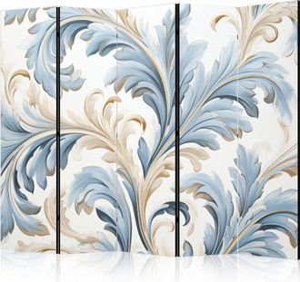 Artgeist Biombo Decorativo Artgeist Barroco Azul Crema 225x172 Cm