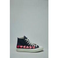CONVERSE X COMME DES GARCONS Multi Heart High Top Shoes