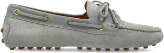 Tod's Gommino Loafers - Dames - Loafers - Grijs - 39 1/2 EU - Leer - Schoenen