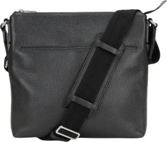 Gucci Pre-owned Cross Body Bags, male, Black, Size: ONE SIZE Pre-owned Cosmopolis Leather Shoulder Bag