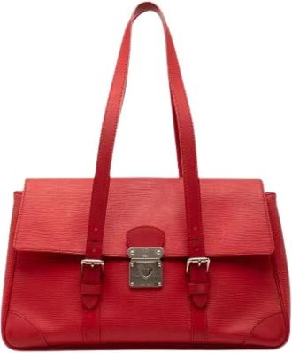 Louis Vuitton Pre-owned Handbags, female, Red, Size: ONE SIZE Pre-owned Segur MM