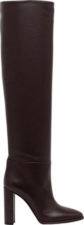 Le Silla Stivale Elsa Boot - Dames - Laarzen met Hak - Bruin - 38 EU - Leer - Schoenen