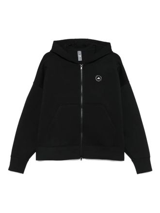 adidas by Stella McCartney scuba zip-up hoodie - Black