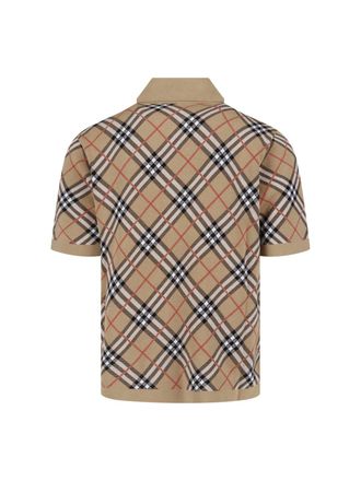 Burberry Mens Sweaters Beige Cotton