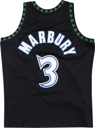 Mitchell & Ness x NBA Top Swingman Minnesota Timberwolves 97 Marbury - Nero