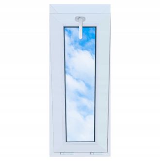 OEM Ventana De Pvc Blanca, Abatible, 40x100, Nueva, 400x1000, Doble Acristalamiento, Abatible