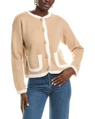 Anna Kay & Co. Blanca Cashmere-Blend Cardigan