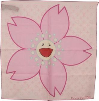 Louis Vuitton Pre-owned Canvas Scarf - - Pre-owned - Donna - Rosa - ONE SIZE