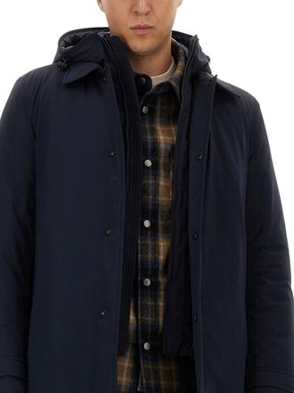Woolrich 2-In-1 Nylon Jacket - Blue