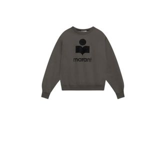Isabel Marant Hoodies & sweatvesten, Heren, Grijs, XL, Katoen, Mikoy Sweatshirt