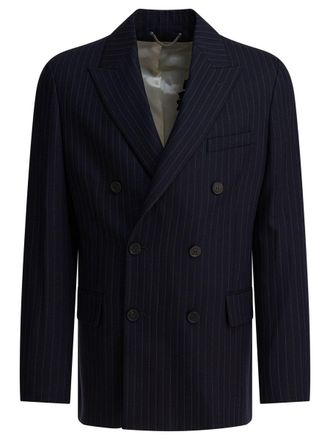 Golden Goose Double-Breasted Wool Blazer