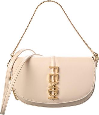 Fendi Fendigraphy Leather Wallet On Chain