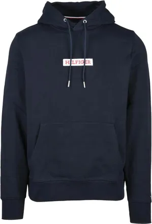 Tommy Hilfiger Hoodies & sweatvesten, Heren, Blauw, 3Xl, Katoen, Hoodie