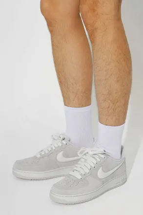 Nike Sports Shoes AIR FORCE 1 07 LV8, Mens, Grey