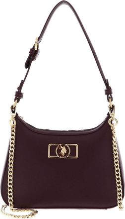 U.S.Polo Association Jones Hobo Plum Shoulder Bag Purple
