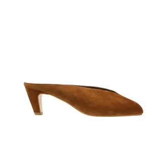 Bianca Di Schoenen, Dames, Bruin, 40 EU, Leer, Tacco 50 Heeled Mule