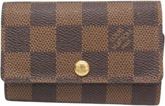 Louis Vuitton Pre-owned Canvas key-holders - Dames - Vintage Accessoires - Bruin - ONE Size - Vintage
