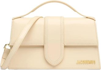 Jacquemus Le Grand Bambino Bag - Dames - Handtassen - Beige - ONE Size - Leer - Tassen