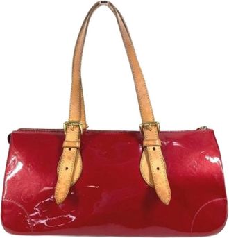 Louis Vuitton Pre-owned Handbags, female, Red, Size: ONE SIZE Pre-owned Canvas Handbag