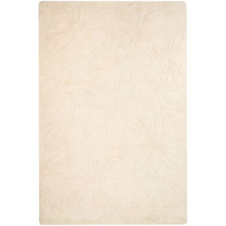 Beliani Tappeto in lana fatto a mano Forma rettangolare 200 x 300 cm Beige chiaro Chennai