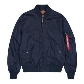 Alpha Industries Lichtgewicht zomer bomberjack - Heren - Bomber jackets - Blauw - XL - Nylon - Jassen