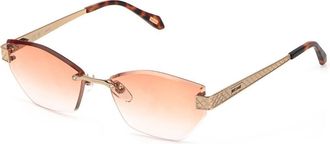 Just Cavalli SJC202 300Y Womens Sunglasses Gold Size 58